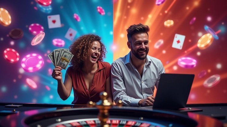 Pengguna membuka event abutoto di ponsel